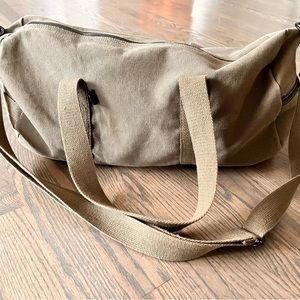 Dark Beige Gym Bag